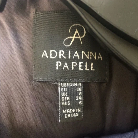 Adrianna Papell Womans Dress Sz 4 - Picture 7 of 9